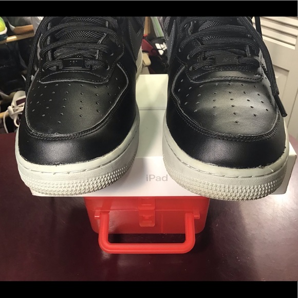 NIKE AIR FORCE 1 HIGH 07 LV8 BLACK-DARK GREY-WOLF GREY SZ 11 [AV8364-001] - Picture 2 of 15